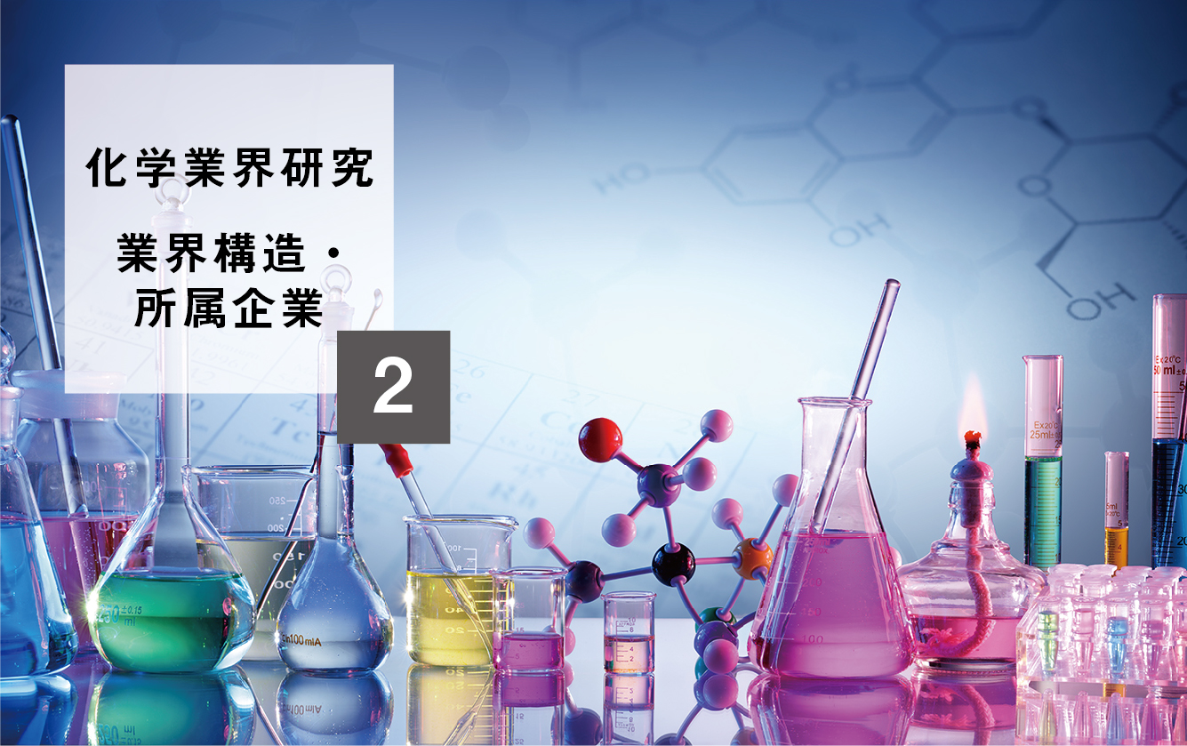 【化学業界研究】②業界構造・所属企業 