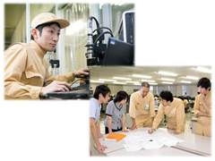 製造技術、製品設計、技術開発、生産設備開発　ほか