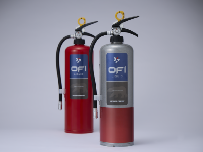 ゼロフッ素強化液（中性）消火器 YFX-3