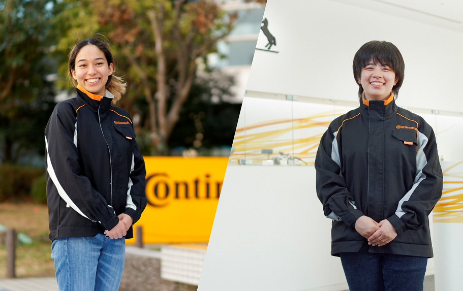 自分が携わった製品を実際に見た時、うれしさと達成感に満たされます。／自動車部品のモノづくりを深く追求し、変化や面白さを実感する毎日です。