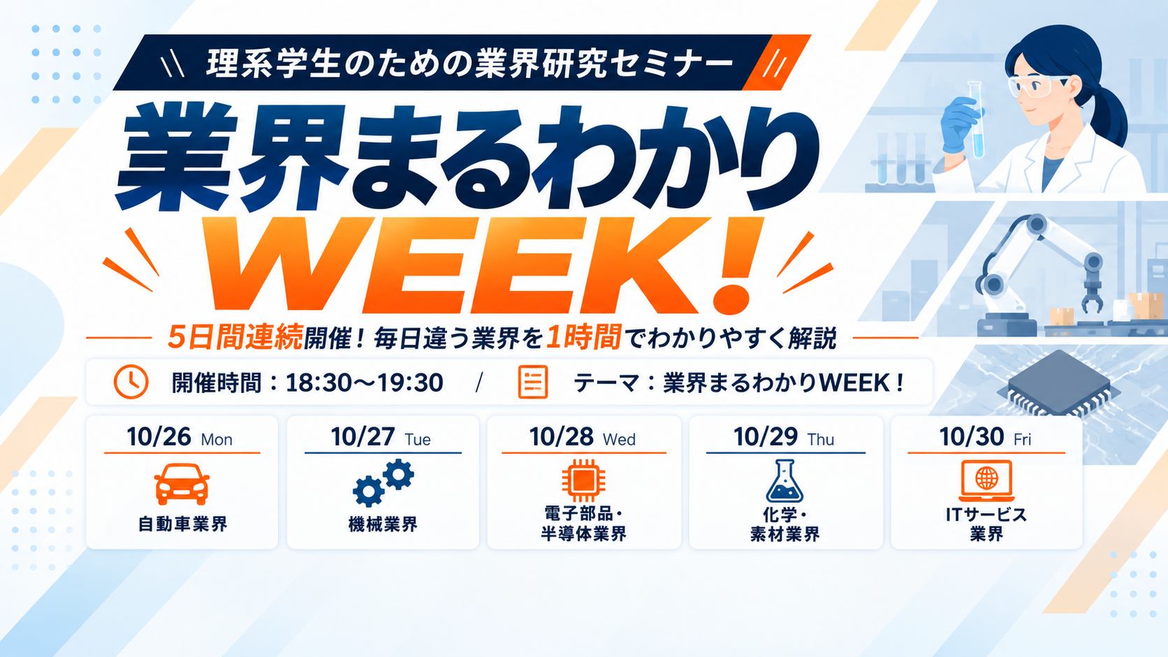 業界まるわかりWEEK！（秋）